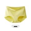Summer 0023 Women's Antibacterial Traceless Yoga Briefs with 7A Latex Silk and Ice Silk for Comfort and Flexibility