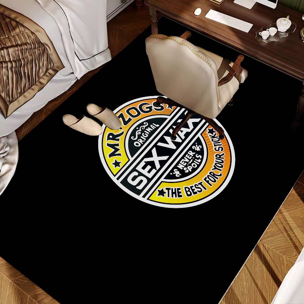 Mr Zogs Surfing Sexs W-Wax Room Mats Retro Multiple Choice Living Room Kitchen Rug Non-Slip Welcome Rug