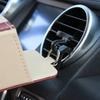 Držák na telefon do auta Montáž Větrací otvor Závěsný úložný box Taška na mobil do auta PU kůže Organizér na brýle Podpora v autopříslušenství