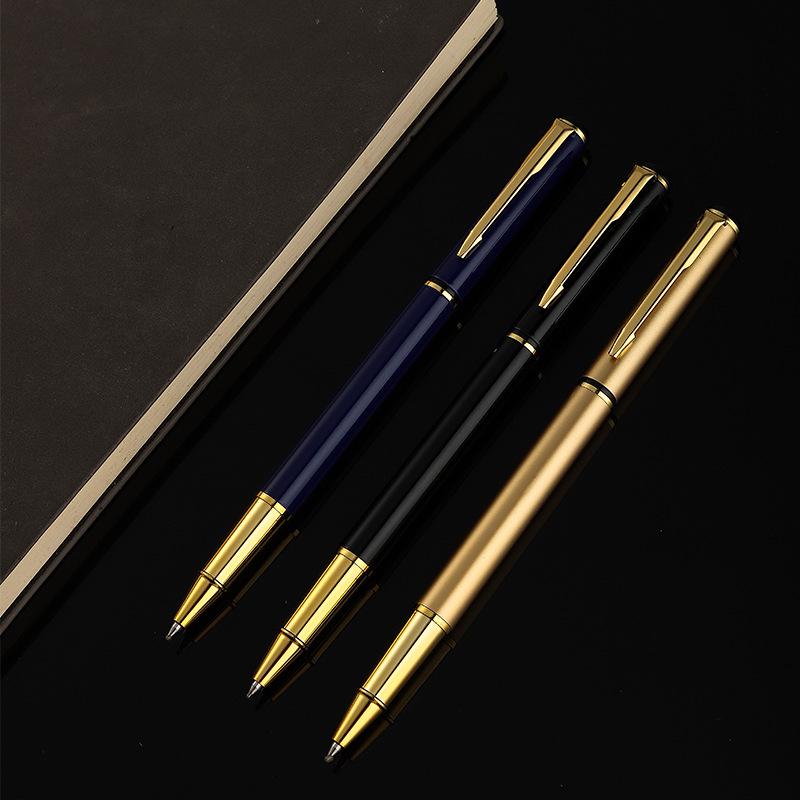 Metal Bullet Tip Ballpoint Pen - Business & Signature Gift Pen for Students