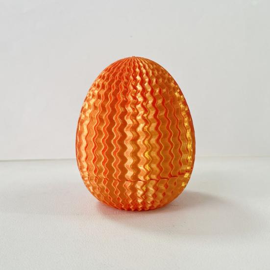Uovo Labirinto Stampato in 3D Giocattolo Antistress Educativo Contenitore Scatola Portaoggetti Uovo Labirinto Giocattolo Fidget Decorazione Pasquale Casa Ufficio