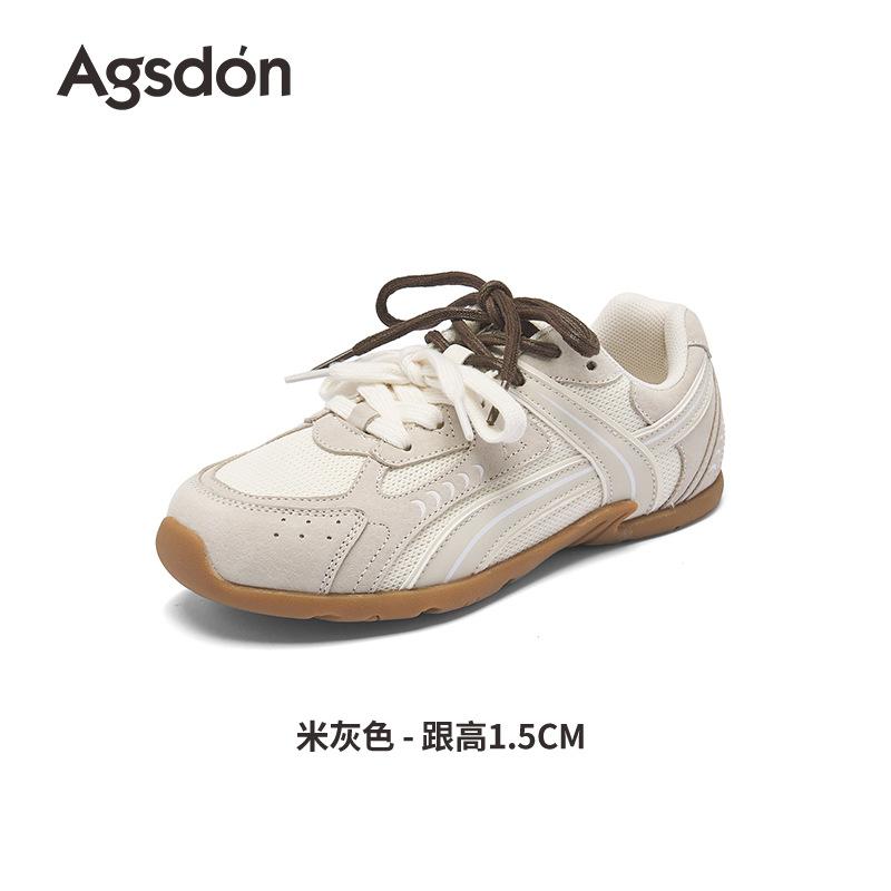 

Augustine red German training shoes women s 2025 new summer soft-soled racing shoes sports ballet Forrest Gump women s shoes 40