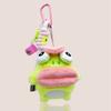Cartoon Ugly Cute Frog Pendant Doll Funny Big Eyes Sausage Mouth Frog Bag Pendant Keychain