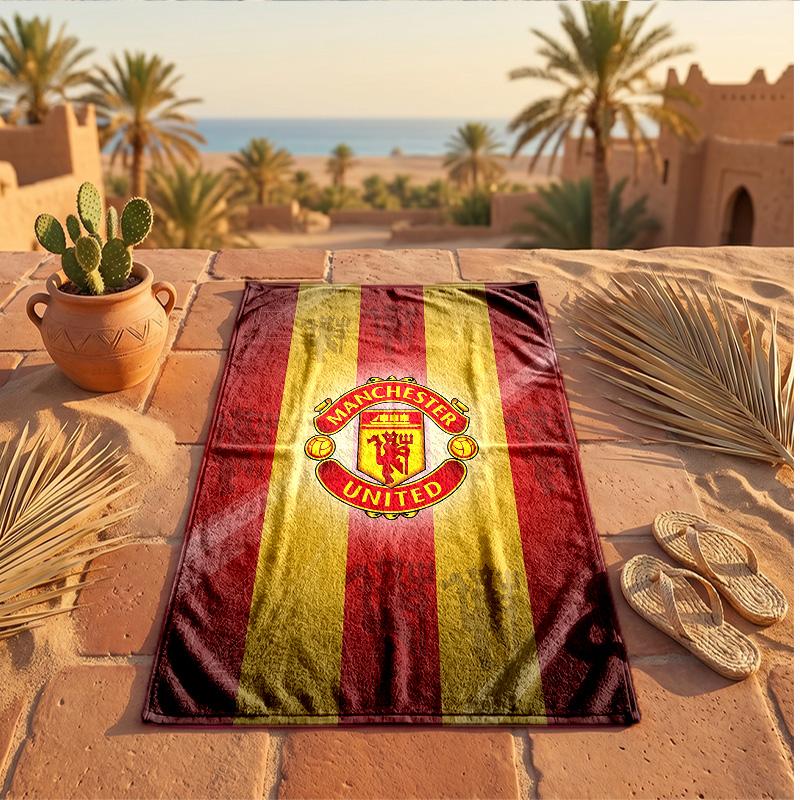 Manchester United Thema Strandtuch Weich Schnell?Trockenes Handtuch für den Sommerstrandurlaub beim Schwimmen