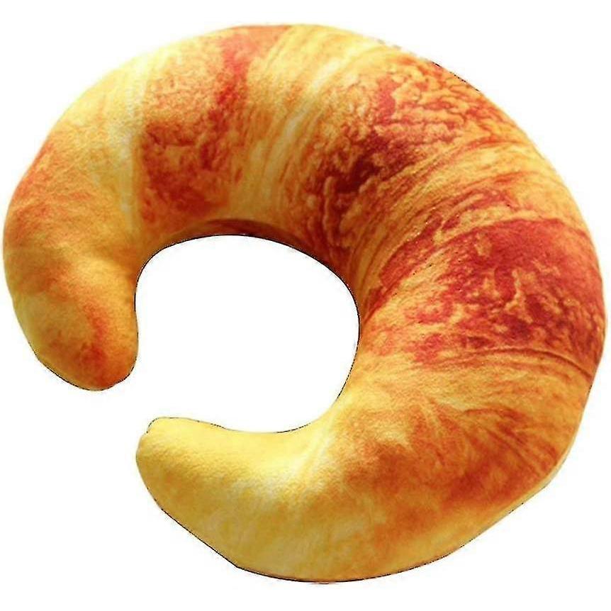 Cuscino Gigante Croissant con Borsa Termica ai Semi di Ciliegio Cuscino da Viaggio per il Collo