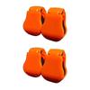 Angelrutenhalter Clip-Riemen Kompakte Angelrutenklemmen Schnellbefestigung für Outdoor-Angelgeräte