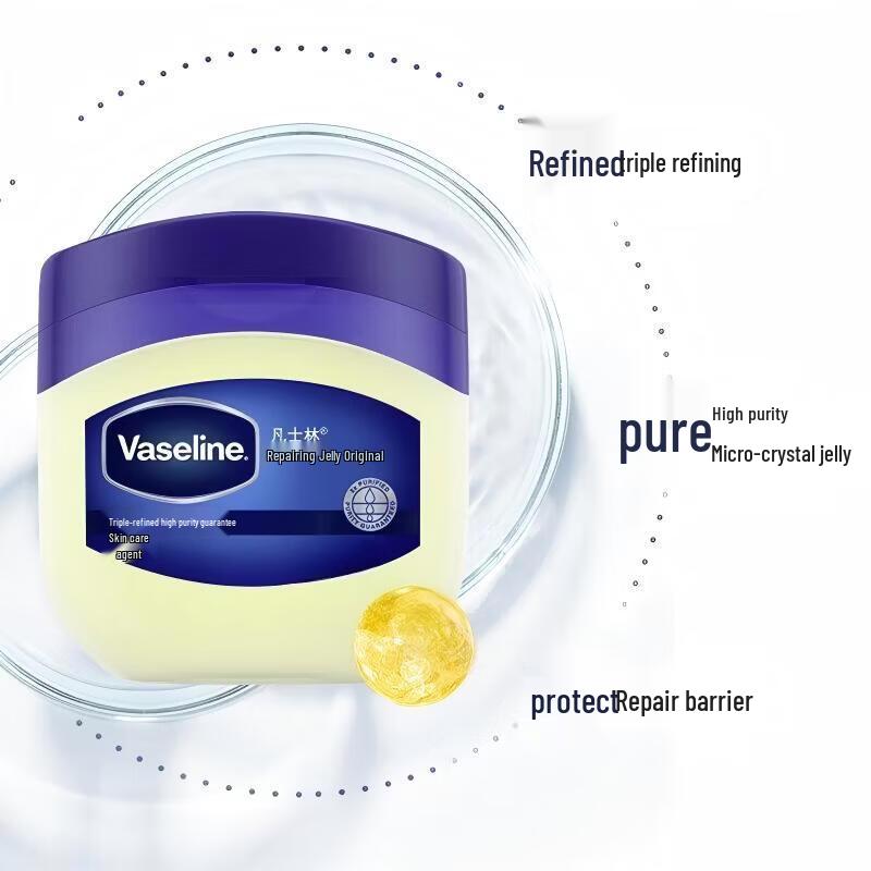 Vaseline Petroleum Jelly Original 100g (3-Pack)
