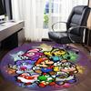 1pc Mario Party Office Round Area Rug, Under Office Chairs Bedroom Living Room Home Decor, Room Decoa1016217