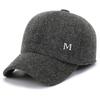 Hat Men's Winter Fleece Ear Protector Warm Cap Dad Grandpa Outdoor Cold Baseball Cotton Hat