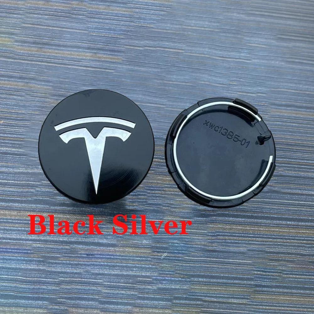 

4pcs 56mm Applicable to Tesla original wheel hub cover Model 3 Y S X wheel hub tire center cover logo 4pcs