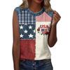 Camiseta informal de manga larga para mujer con cuello redondo y estampado