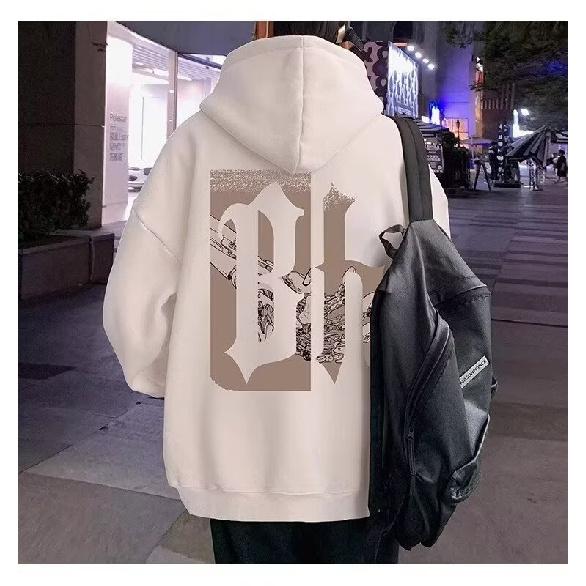 Retro-Pullover im Hong Kong-Stil für Herren, Frühling und Herbst, Kapuzenpullover für Herren, amerikanischer schwerer High Street-Ins-Mode-Marken-Baggy-Mantel