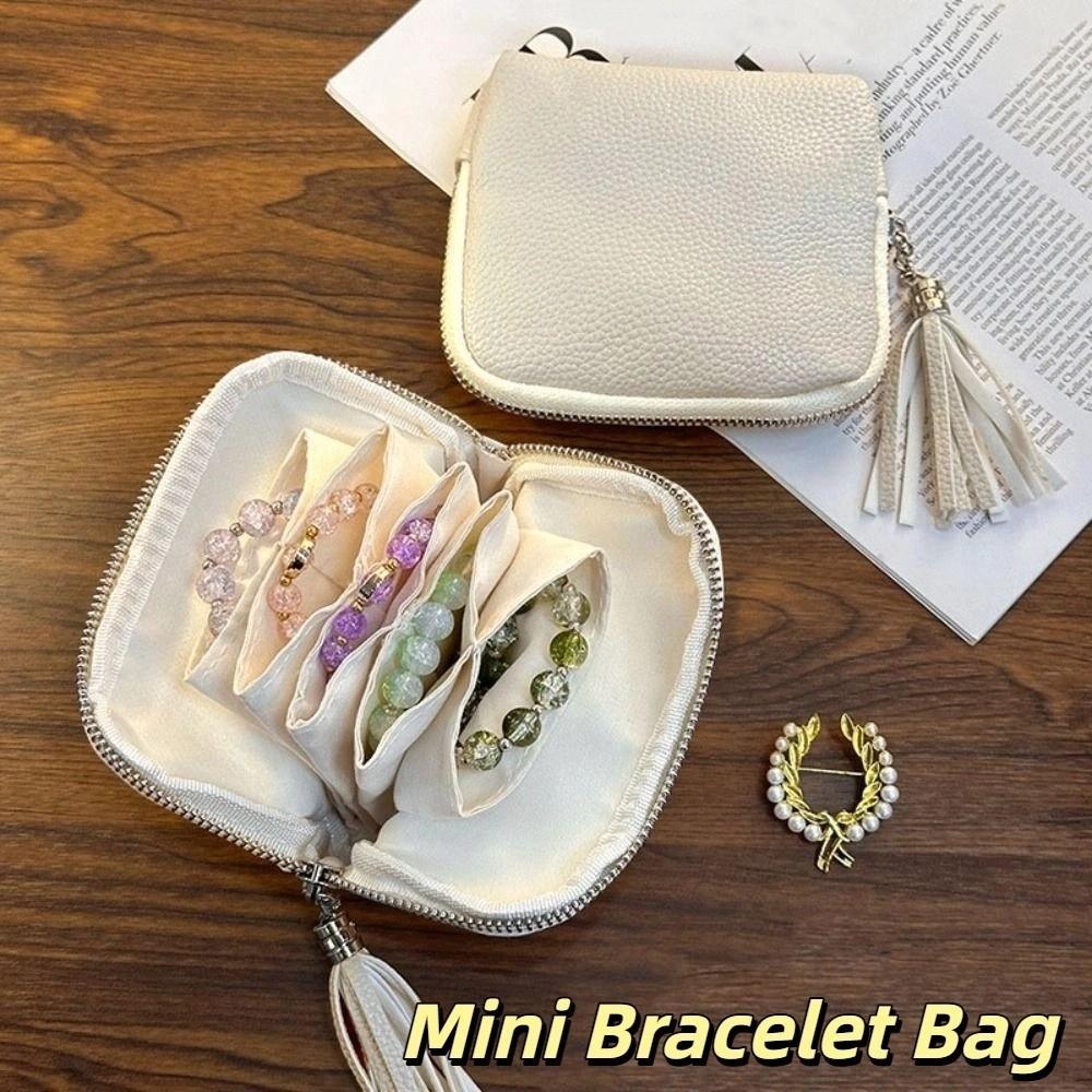 Tassel Jewelry Packing Bag Bracelet Jewelry Holder Box Fashion Jewelry Storage Case  Travel