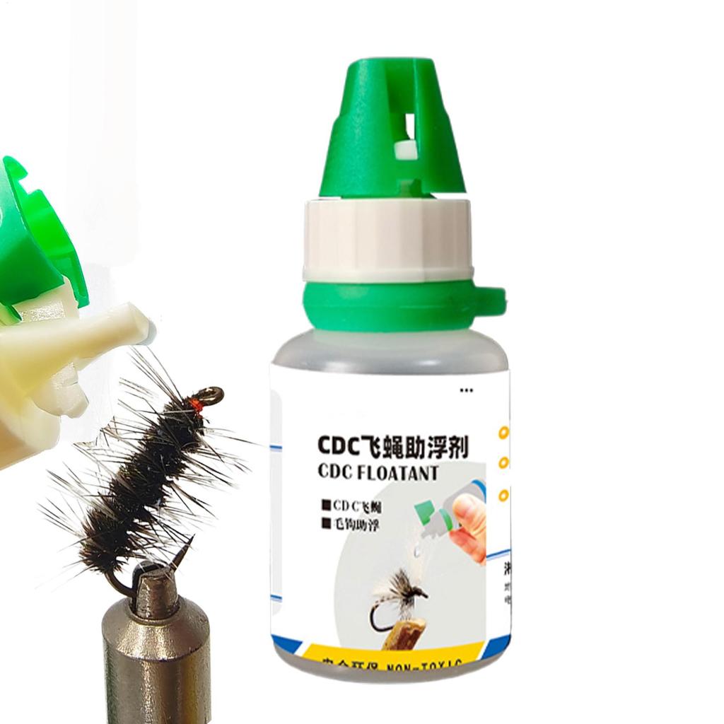 Dry Fly Powder Floating Aid Fishing Bait Powder Long-Lasting Fly Fishing Floatant Fly Tying Powder Fly Fishing Accessories
