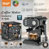 Máquina de Espresso Italiana Estándar Europeo: Compacta, Semiautomática, Vapor de Alta Presión para Espumar Leche, Extracción y Latte Art