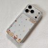 Polka dot dessert bread is suitable for Apple 16/17Pro mobile phone case IP15 anti-drop 14 cute 13 transparent space case