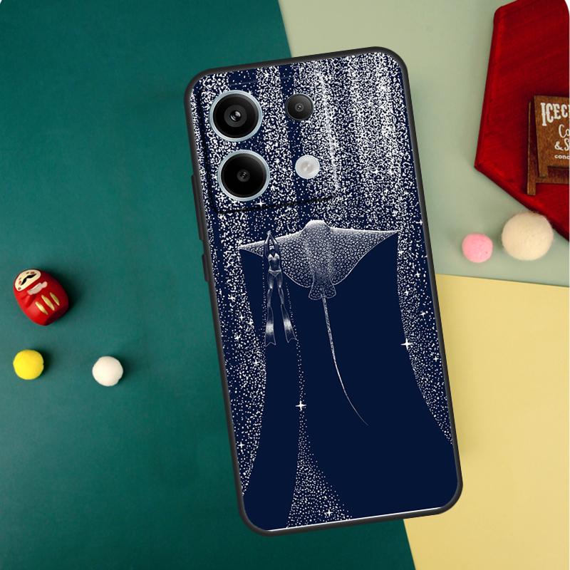 

Starry Orca Whale Shark Case For Xiaomi Redmi Note 12 11 10 9 13 Pro Plus 9S 10S 11S 12S Redmi 13C 9C 10C 12C Cover Redmi Note 9 Pro