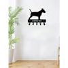Personalized Dog Name Hook Metal Wall Mount Key Holder Home Entryway Organizer