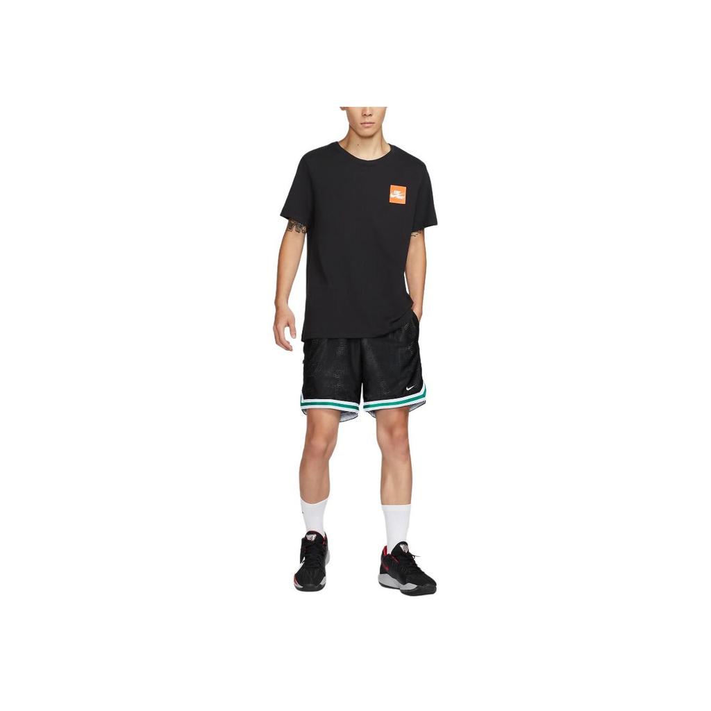 Nike Df DNA 6In Short Full Print Elastic Fashion Comfortable Mid Waist Casual Shorts Men Shorts Black FZ0828010