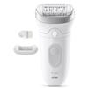 Épilateur électrique - BRAUN - SE7-011 - 2 modes - 40 min - Étanche - Blanc