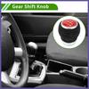 6 Speed Manual Gear Shift Knob for Subaru Impreza WRX 09-18 Faux Leather