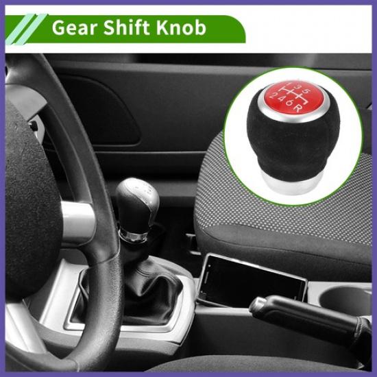 6 Speed Manual Gear Shift Knob for Subaru Impreza WRX 09-18 Faux Leather