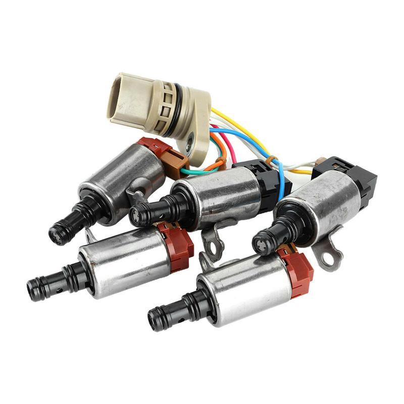 Automatikgetriebe Schaltsolenoid mit Kabelbaum für Honda Accord CR-V RSX 28360-PRP-003 28400-PRP-004 28500-PRP-004 Automatikgetriebe Teil