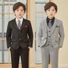 Boys' Autumn and Winter Formal Suit for Weddings and Events – Children's Dress Coat Set