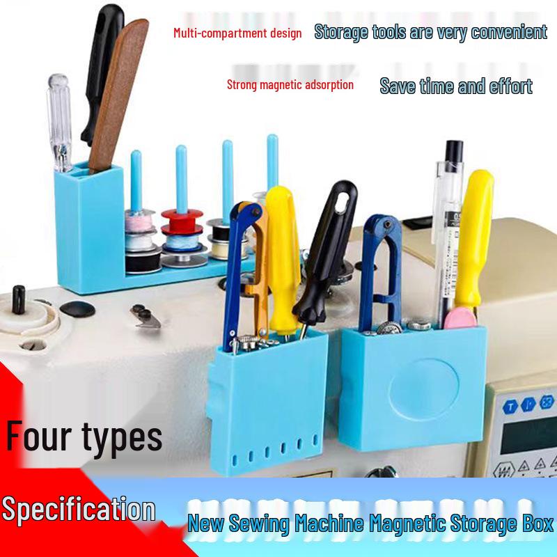 Magnetic Bobbin Holder - No Installation Needed for Easy Sewing Machine Storage