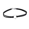 Sterling Silver Circle Choker Necklace for Women - Fashionable Collar Jewelry Accessories
