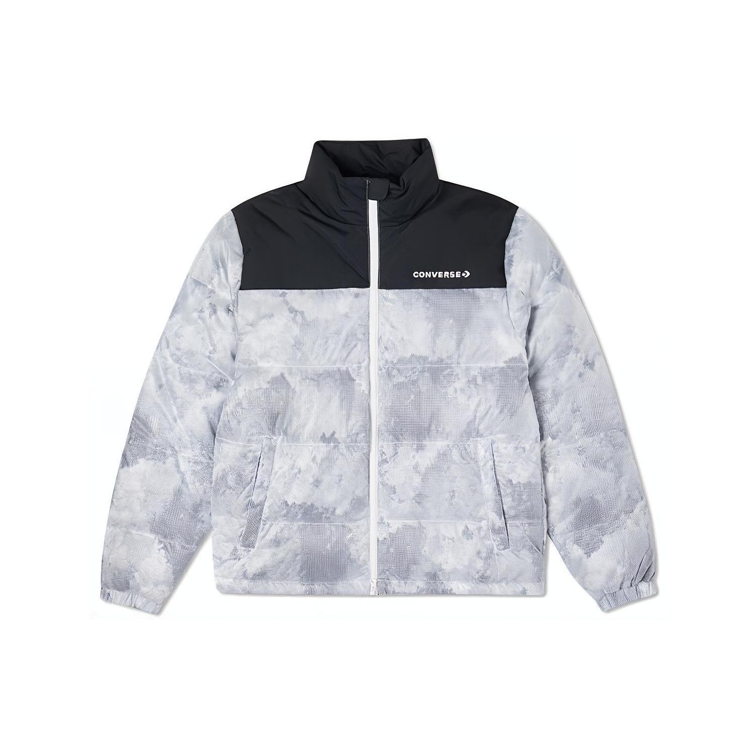 Converse Short Down Jacket Asia Sizing Grey Men s 10021976-A02 M
