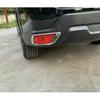 2PCS Chrome Rear Fog Lamp Light Bumper Cover Trim For Subaru Forester 2019-2022