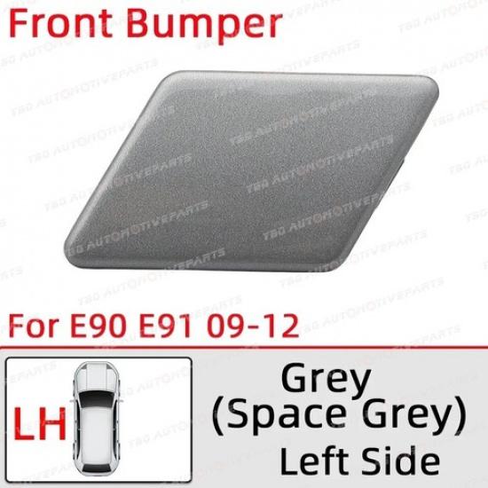 2pcs Space Grey Headlamp Washer Cover for BMW 3 series E90 E91 2009-2012