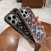 Private Model Is Suitable for iPhone16proMax Mobile Phone Case, Love Belt Drill, Apple 15Pro Electroplating 14pro/13.