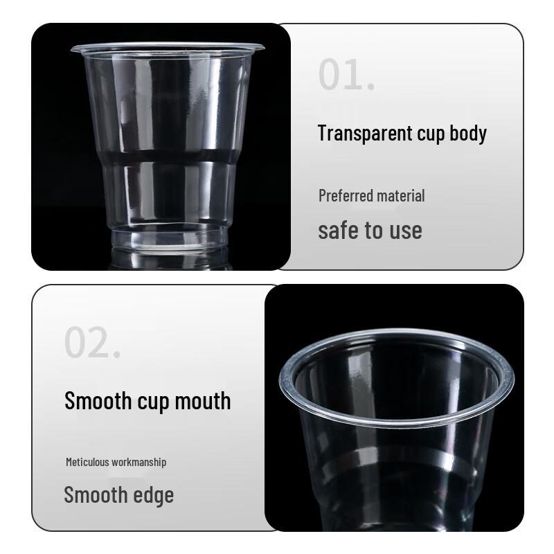 Disposable Clear Plastic Cups