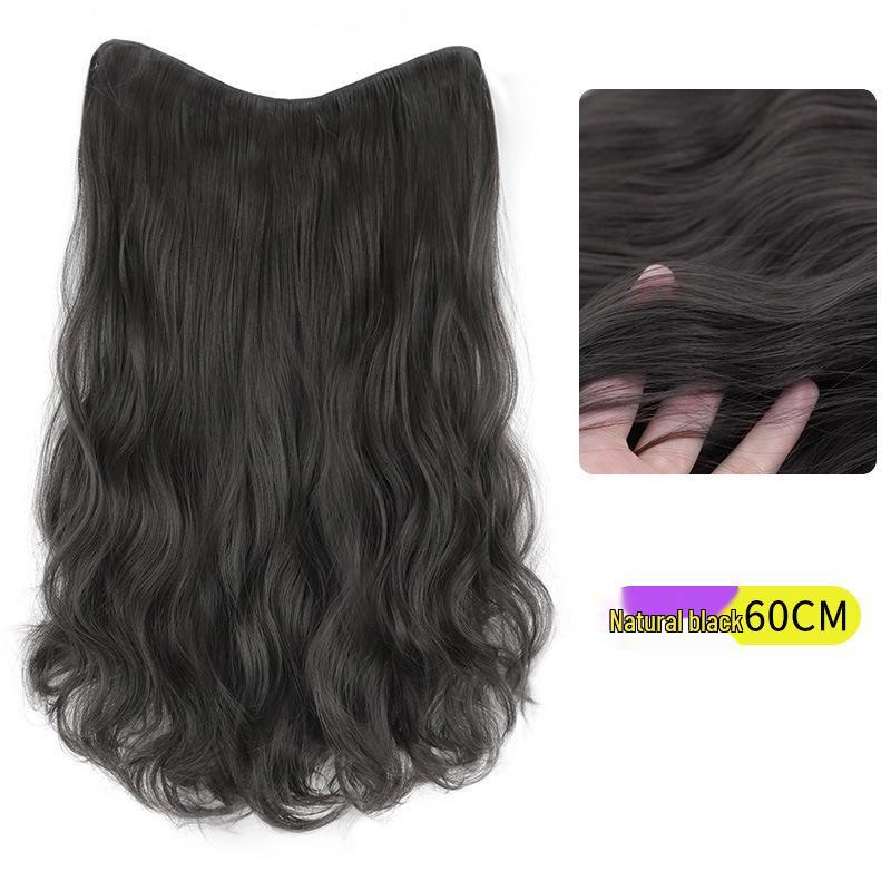 Large Wave Long Curly Wigs for Women - Fluffy, Invisible Hair Patch, Clip-In Extensions for Volume Boost