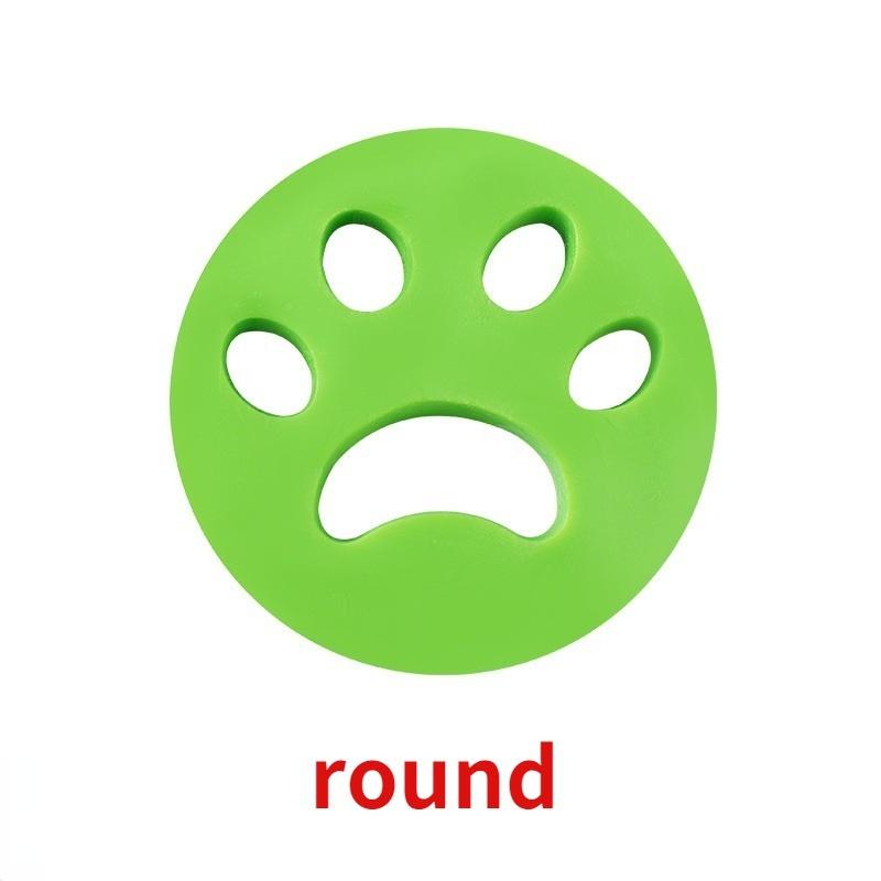1Pcs Pet Fur Remover Pet Hair Removal Silicone Hair Stick Clothing Duster Pet Hair Holder Hair Sticky Pad Laundry Ball