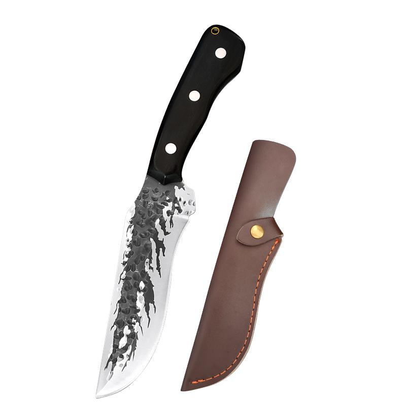 

Нож для обвалки, ковка, топор для мяса, ручка из цельного дерева, кухонный кухонный нож из нержавеющей стали, бытовой кухонный нож Style B