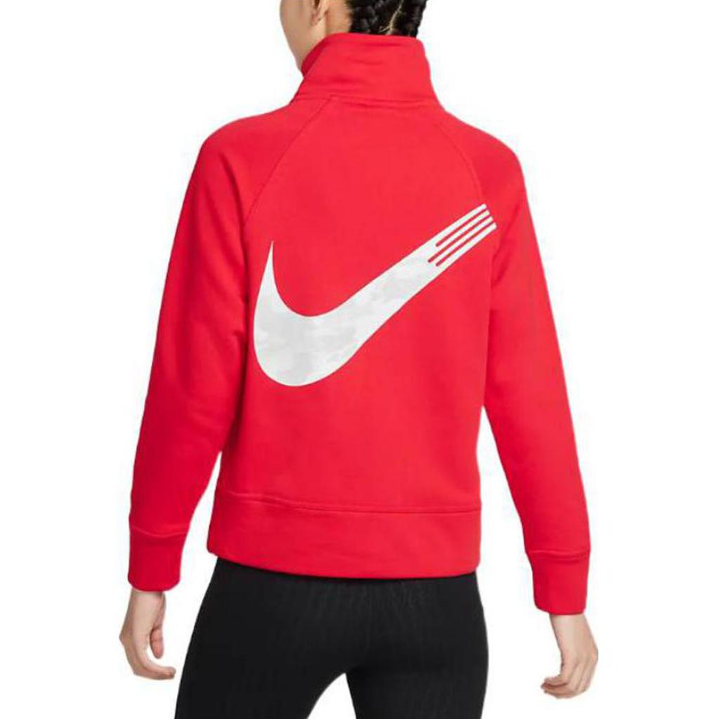 Nike CNY Collection Sweatshirts Women's Red Stand Collar Moderate Regular FD4070-657