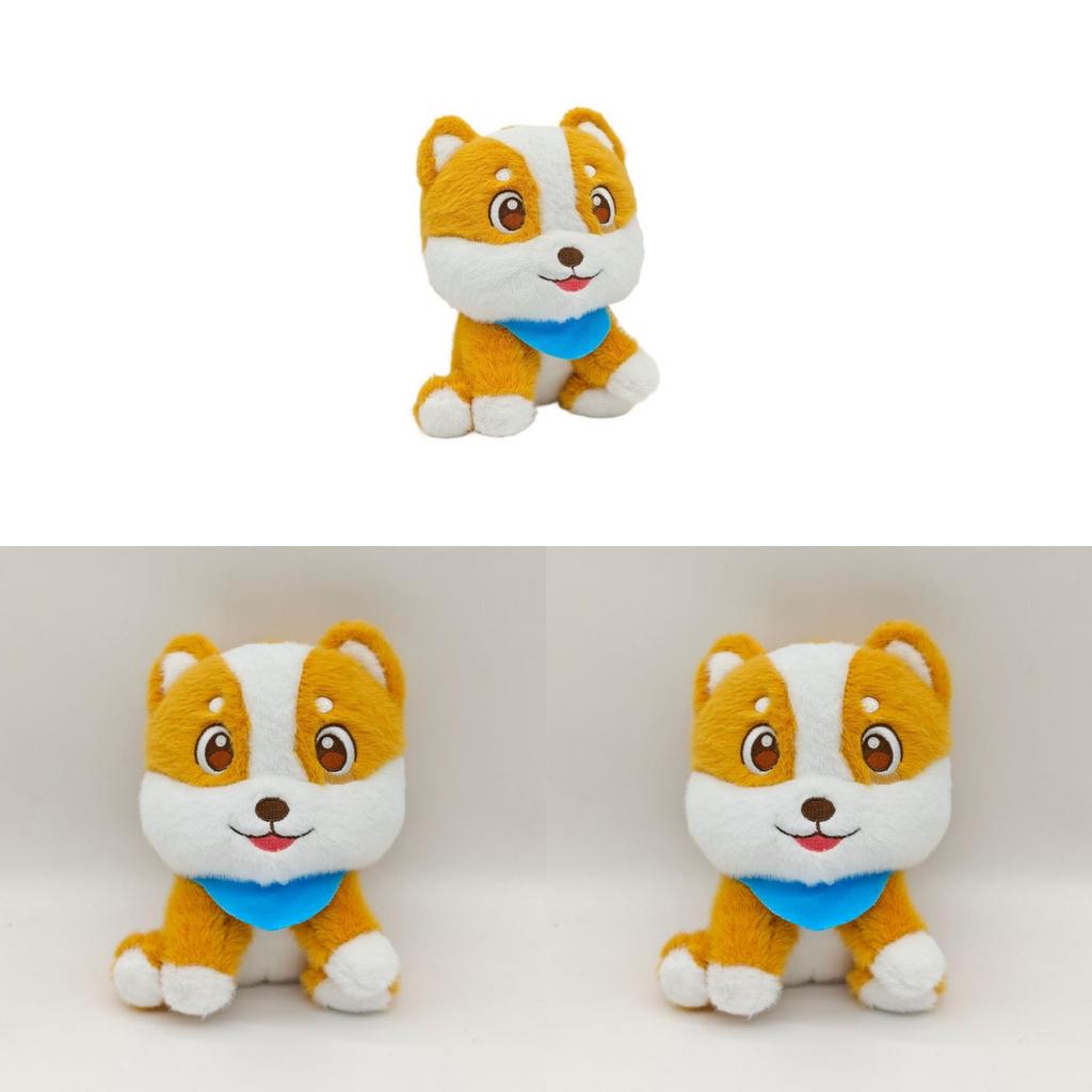 Plush Toy Shiba Inu Soft Doll With Pp Cotton Filling For Kids Gift