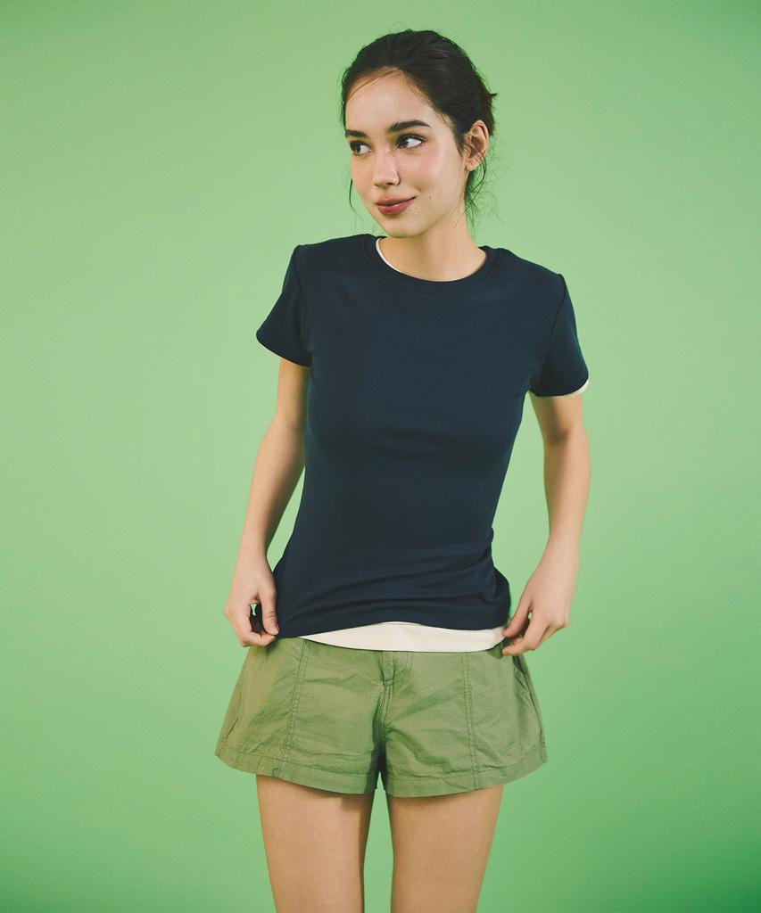 Eialyu Cotton Washing Low Pants