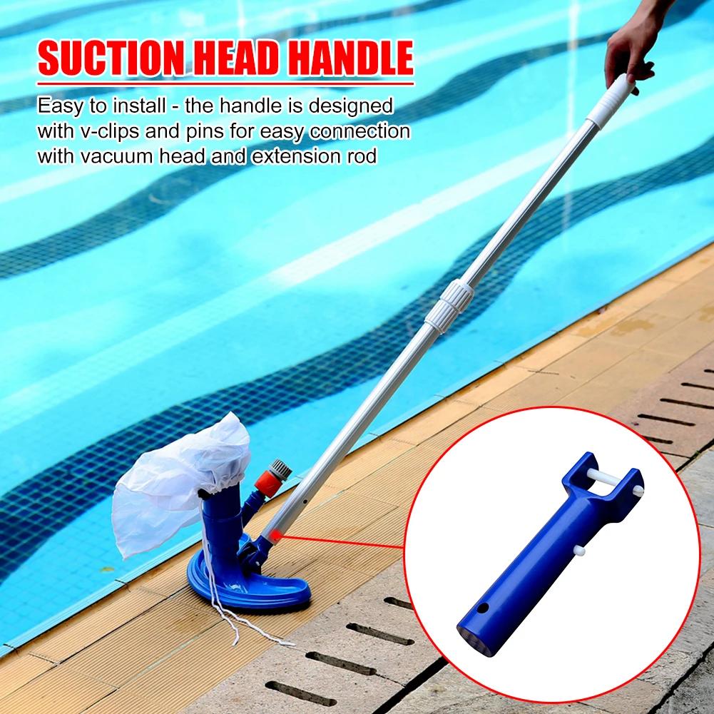 Portable Vacuum Head Brush Swimming Pool Vacuum Cleaner Tool Suction Head Pond SPA Fountain Cleaning Brush Underwater Cleaner