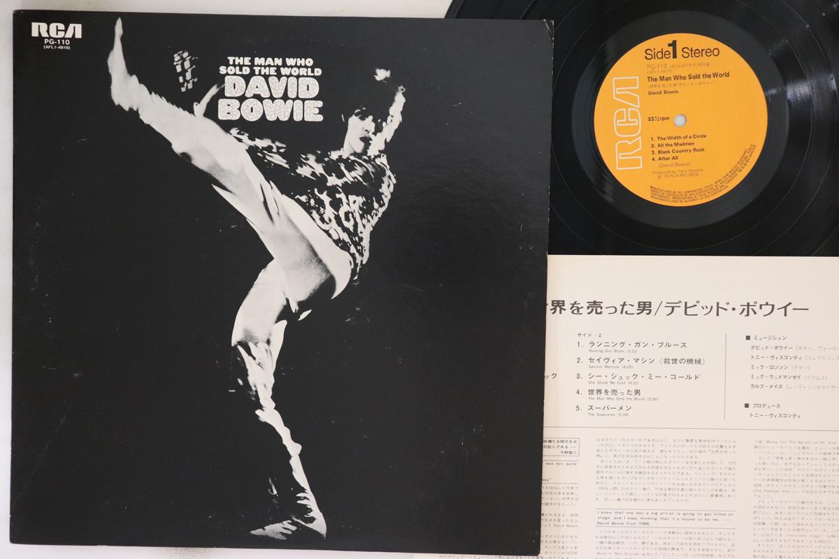 

LP Пластинка ДЭВИД БОУИ - Человек, который продал мир PG110 RCA 1978 Япония Рок Б/У