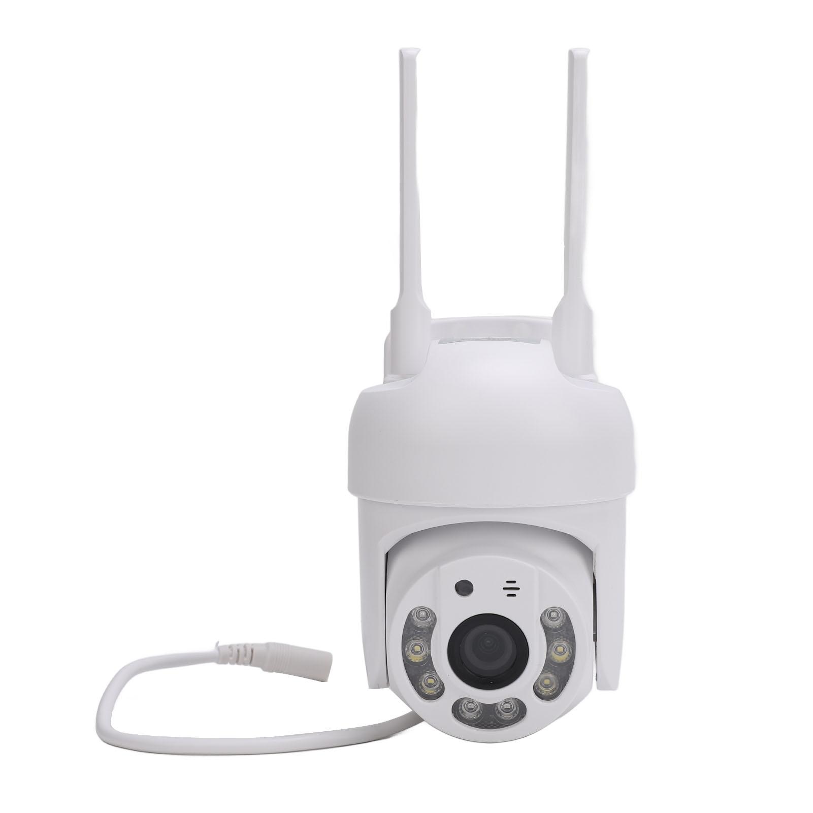 

WiFi Бездротова Камера Керування Телефоном Дистанційно HD Подвійне Світло Повнокольорова Водонепроникна Камера Спостереження US Plug