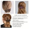 1Pc Vintage Floral Hair Clip Set Suitable All Seasons,versatile Daily Use,diverse Flower Shapesfirmsimpleretro Styleclip On Hair