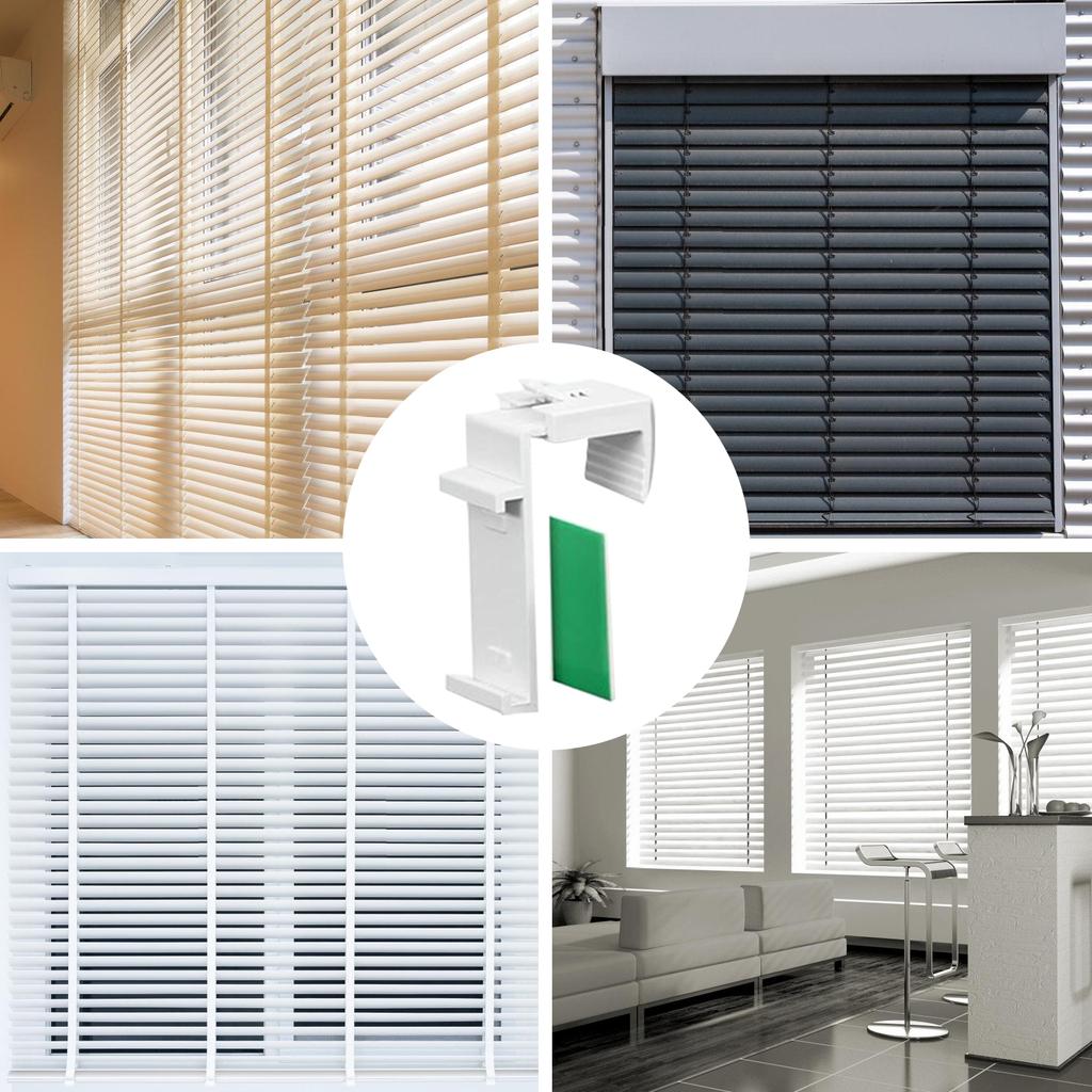 20/60Pcs Roller Blind Brackets Accessories Roller Curtain Replacement Part Window Shade Adjustable Clamp Holder Carriers