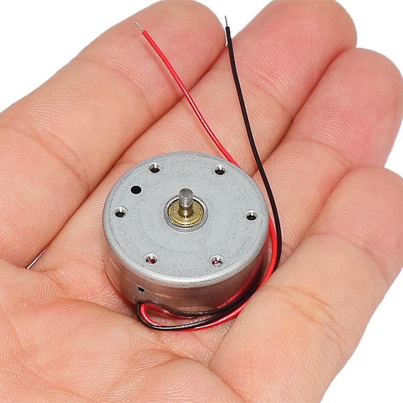 1 Stück Hochgeschwindigkeits-Mini-Rundmotor 24 mm Rf-400Ca-12265 D/V 5,9 6V 11500 U/min für Auto AV CD DVD-Player Motor