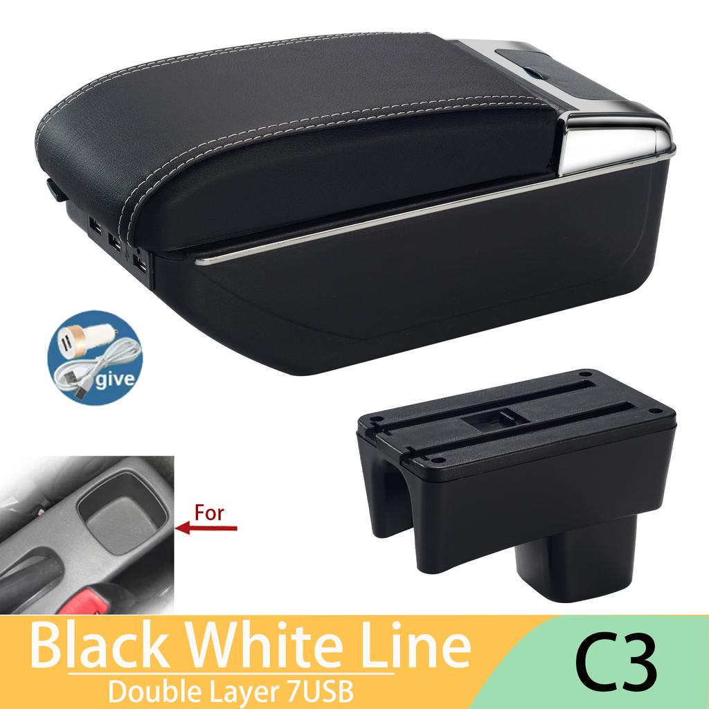 For Suzuki Swift Armrest Box For Suzuki Swift Car Armrest Car Accessories Interior Details Storage Box Retrofit Parts 2005-2023