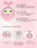 Lai Le Cute Rabbit USB Remote Vibrator - Waterproof, Variable Frequency Masturbator for Women