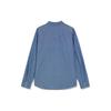 Levis Solid Color Button Down Straight Leg Denim Long Sleeve Shirt Men shirts Dark-Blue 85745-0156
